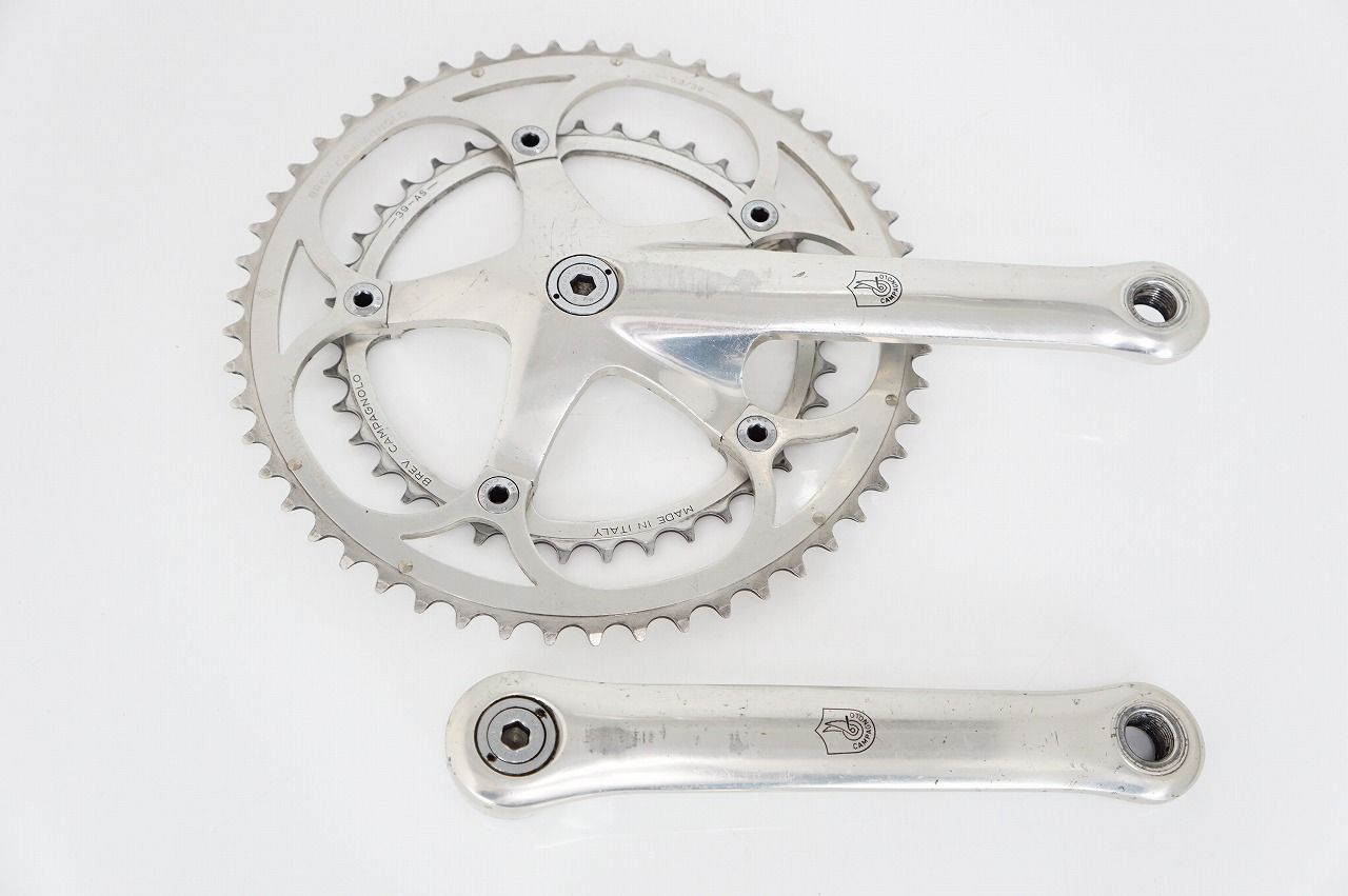 □ 【中古】Campagnolo Super Record クランクセット（172.5mm 53/39T