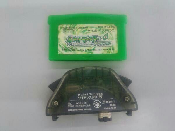 箱なし 説明書なし 【同梱版】ポケットモンスター リーフグリーン
