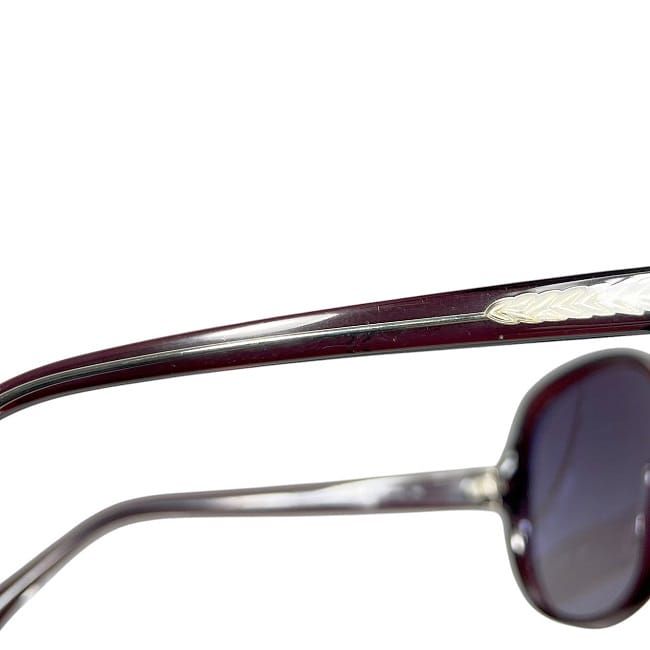 シャネル サングラス ボルドー グラデーション 5196 美品 プラスチック  