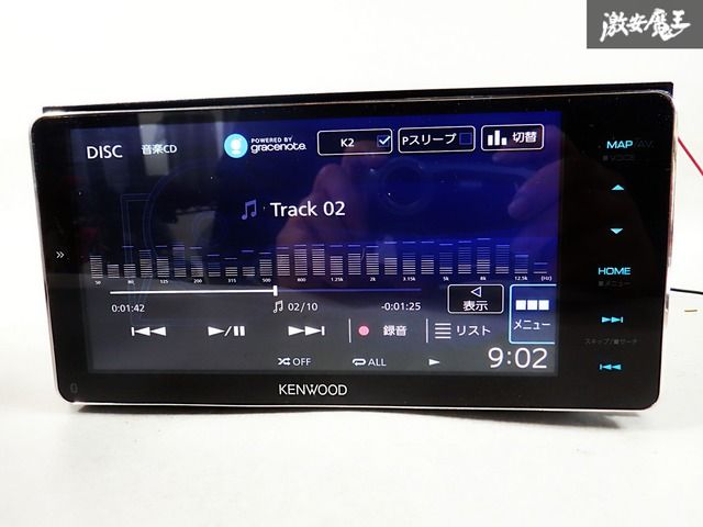 KENWOOD彩速ナビ MDV-M807HDW 21年製 7インチワイドモデル KENWOOD MDV