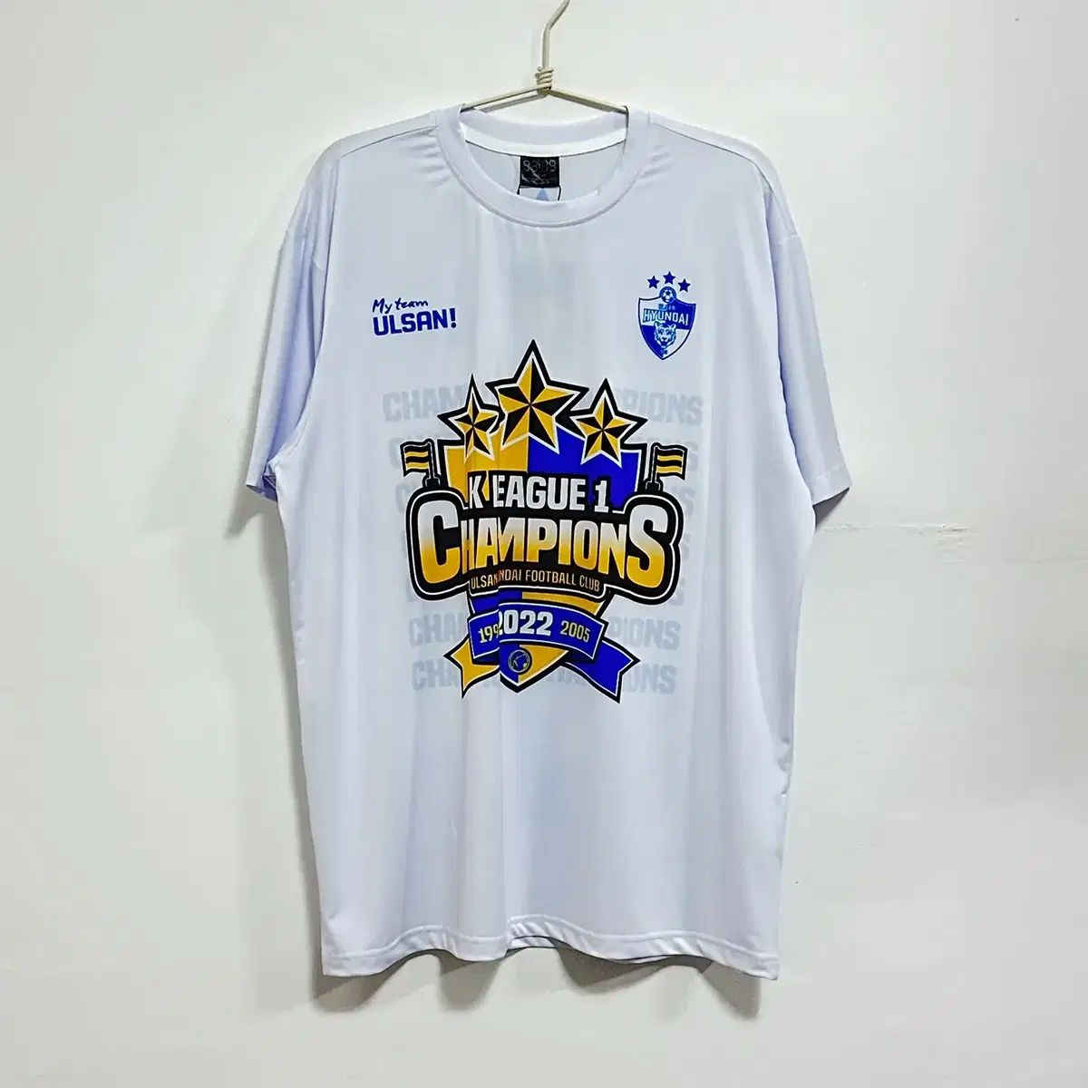 【雷市場（ポンジャン）商品韓国直送】（ 1094 ） 蔚山現代 2022 勝者 記念 Champion(チャンピオン) Tシャツ F