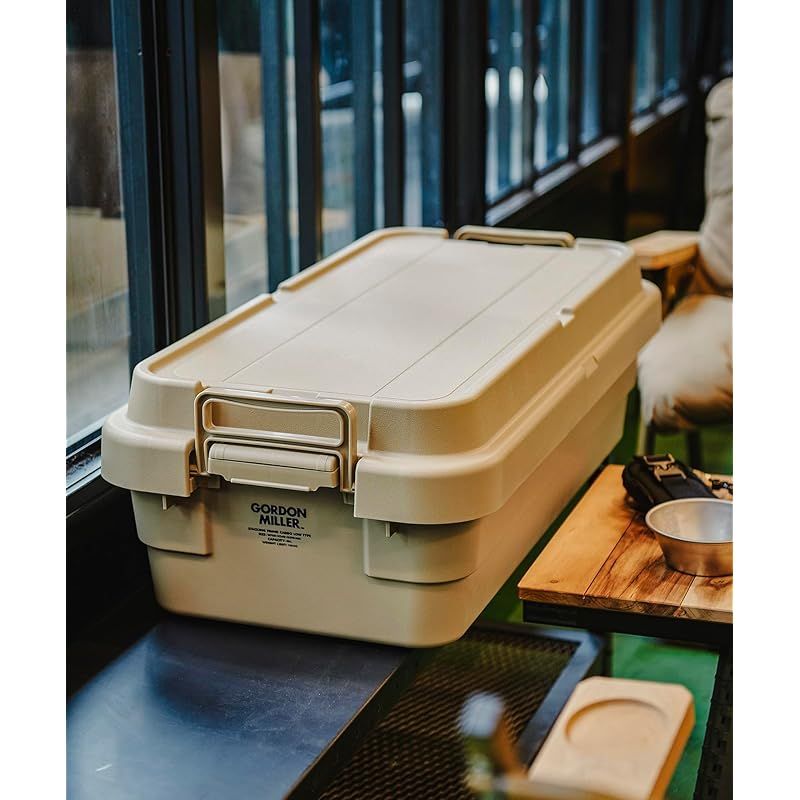 蓋付カゴ GORDON MILLER 車用 40L スタッキングトランクカーゴ 収納ボックス