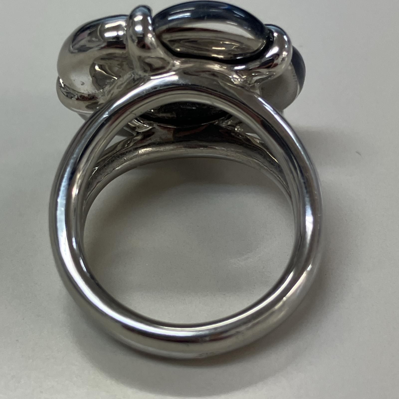 バカラフラワー指輪