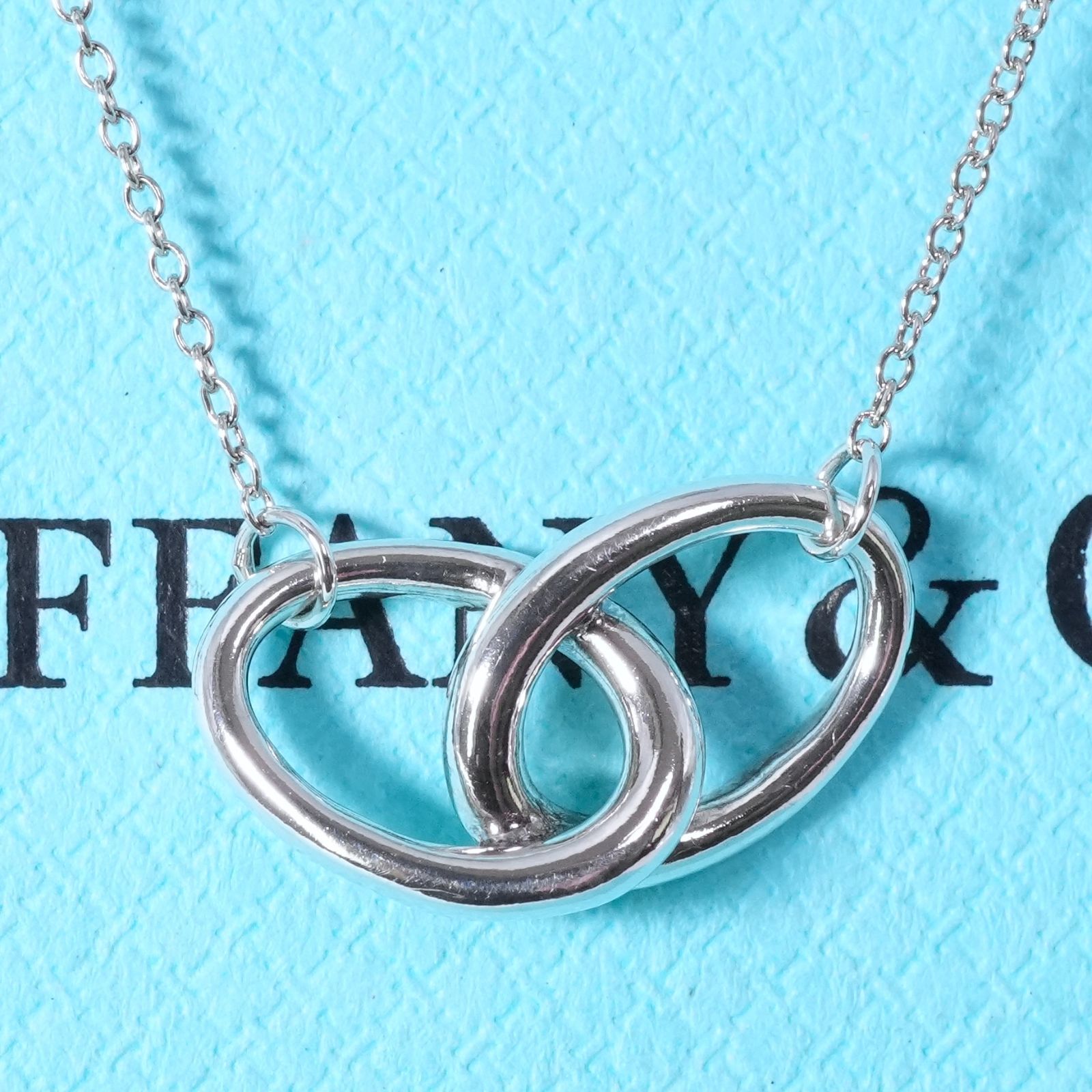 ティファニー ダブルループ シルバー ネックレス 25-1689S