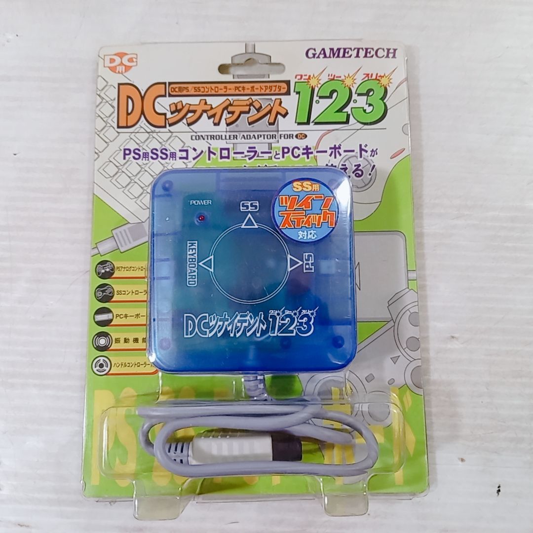 GAMTECH　DC ツナイデント123　ドリームキャスト Dreamcast セガ SEGA DCツナイデント1・2・3 変換器