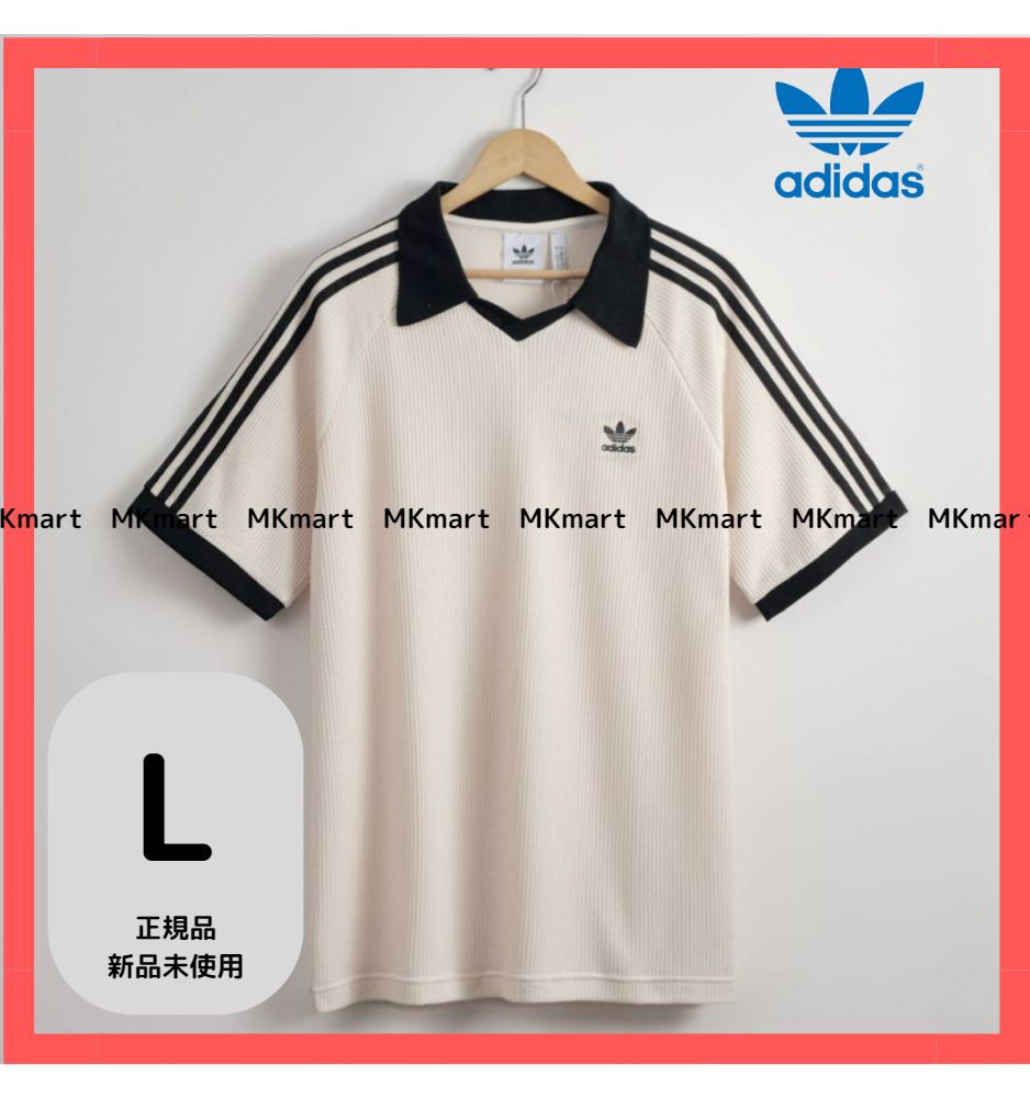 新品未使用＞＜大人気＞adidas originals ワッフルポロシャツ ホワイト