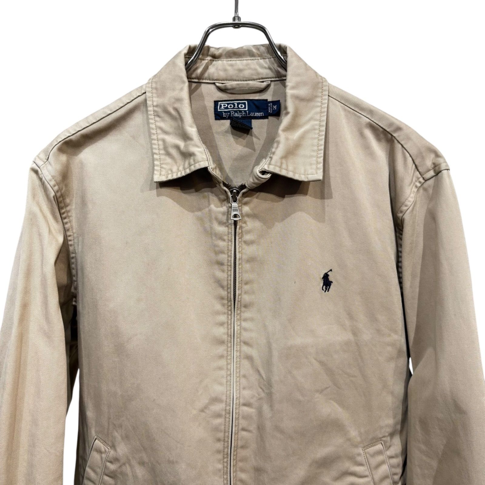90s Ralph Lauren ラルフローレン ドリズラー スイングトップ 90s Polo Ralph Lauren Cotton Drizzler Jacket オレンジ L ポロ