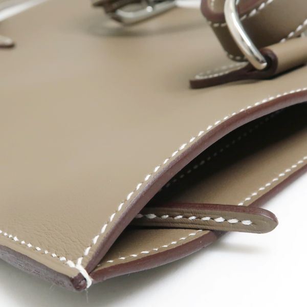 HERMES ポッシャンプリュス U刻印 エトゥープ スイフト HERMES ポッシャンプリュス U刻印 エトゥープ スイフト
