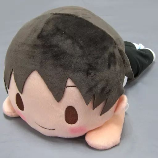 中古】ぬいぐるみ 碇シンジ メガジャンボ寝そべりぬいぐるみ