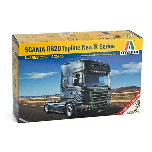 デコトラ‼️1/24 イタレリ製・スカニア　トレーラーヘッド（完成品）‼️ デコトラ‼️1/24 イタレリ製・スカニア トレーラーヘッド（完成