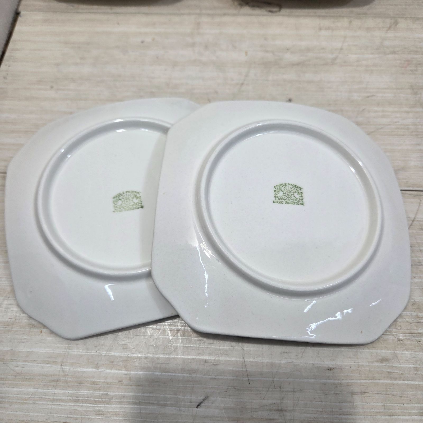 9 S98213 NIKKO ニッコー ダブルフェニックス スクエア プレート 4セット 洋食器 - メルカリ