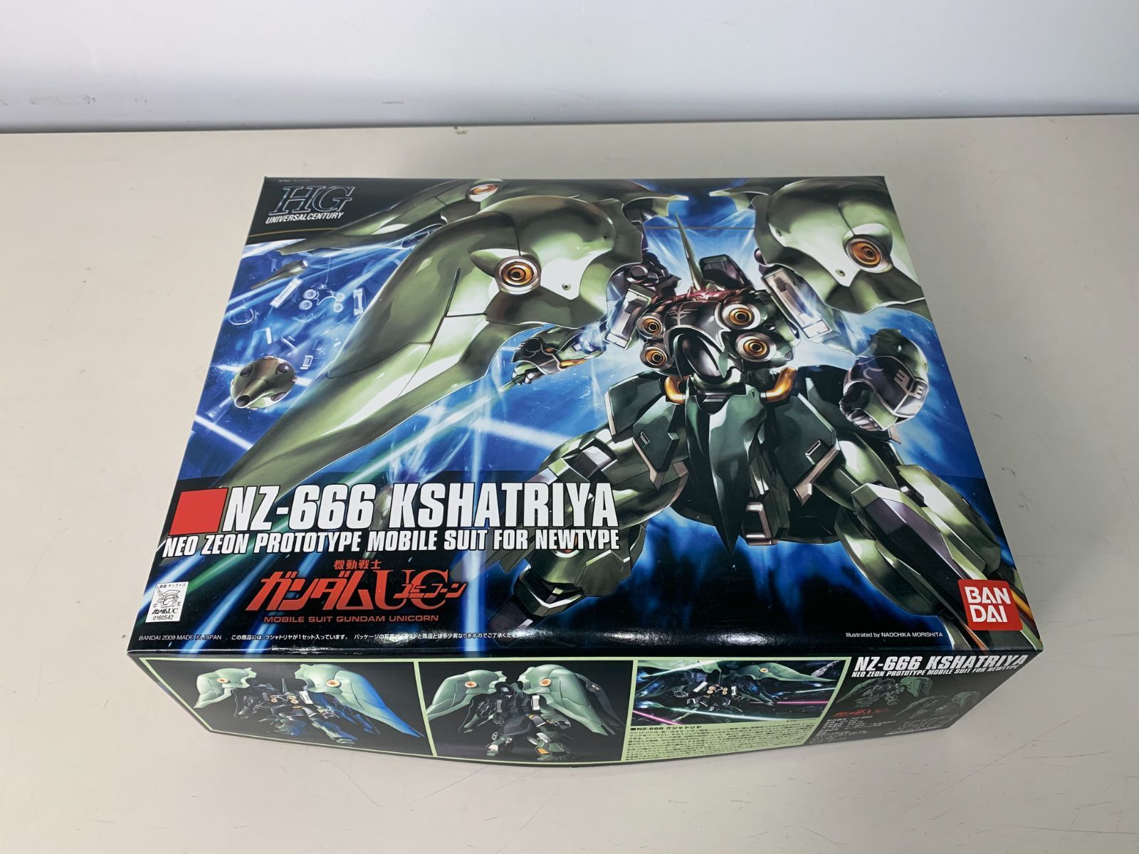 再販) HGUC 1&frasl;144 NZ-666 クシャトリヤ 機動戦士ガンダムUC(ユニコーン