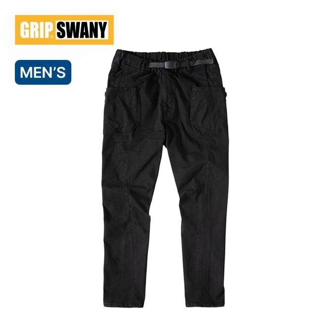 GRIP SWANY グリップスワニー JOG 3Dキャンプパンツ GSP-55V ブラック