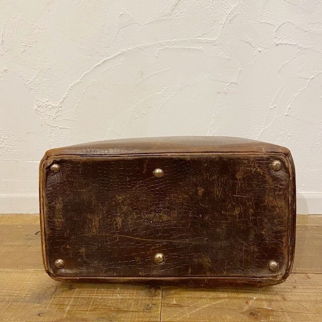 ヴィンテージ レザーバッグ ドクターバッグ ボストンバッグ 2024