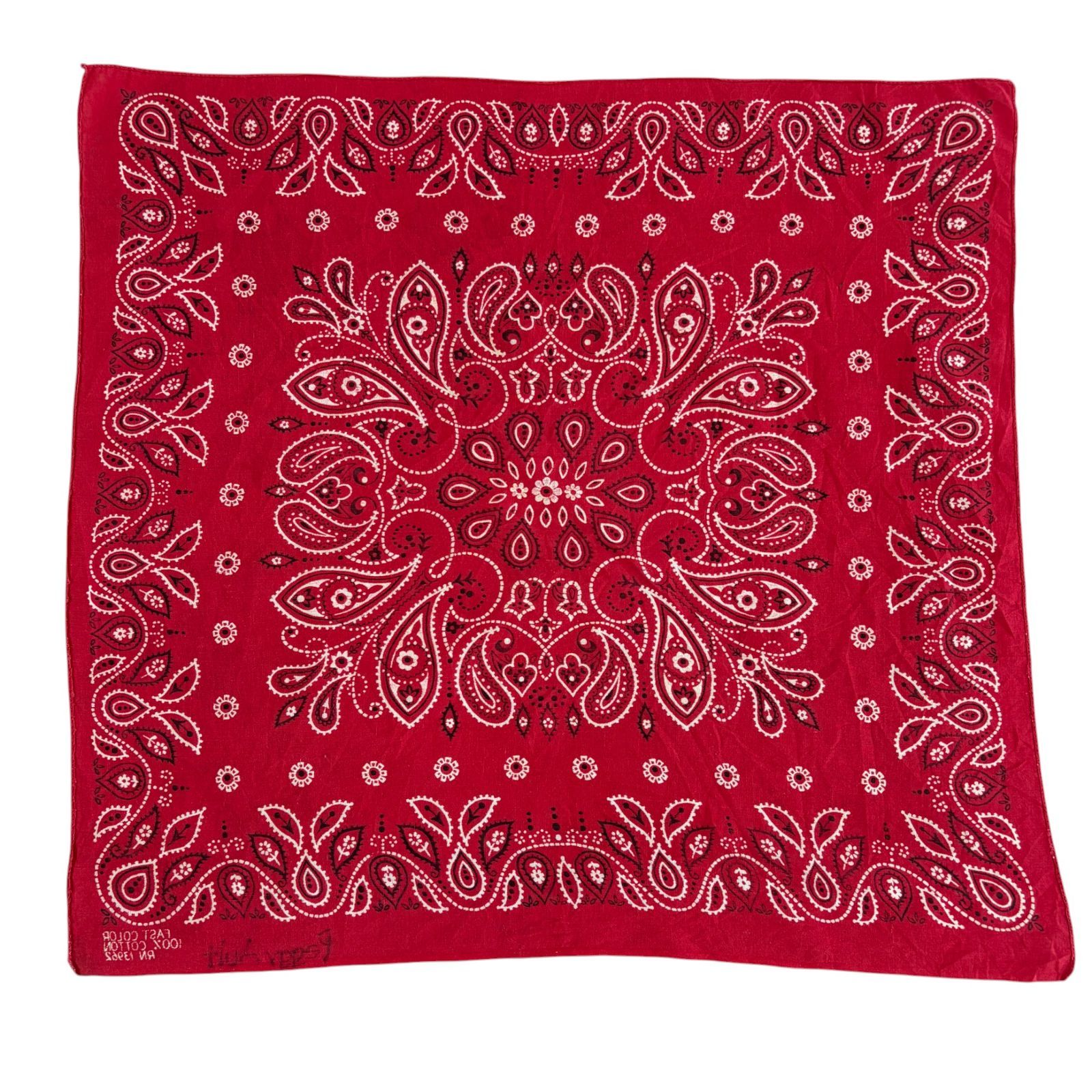 R*o様 60s 70s まとめ売り vintage ビンテージ バンダナ 10 60～70年代 vintage bandanna RN13960 FASTCOLOR ヴィンテージ