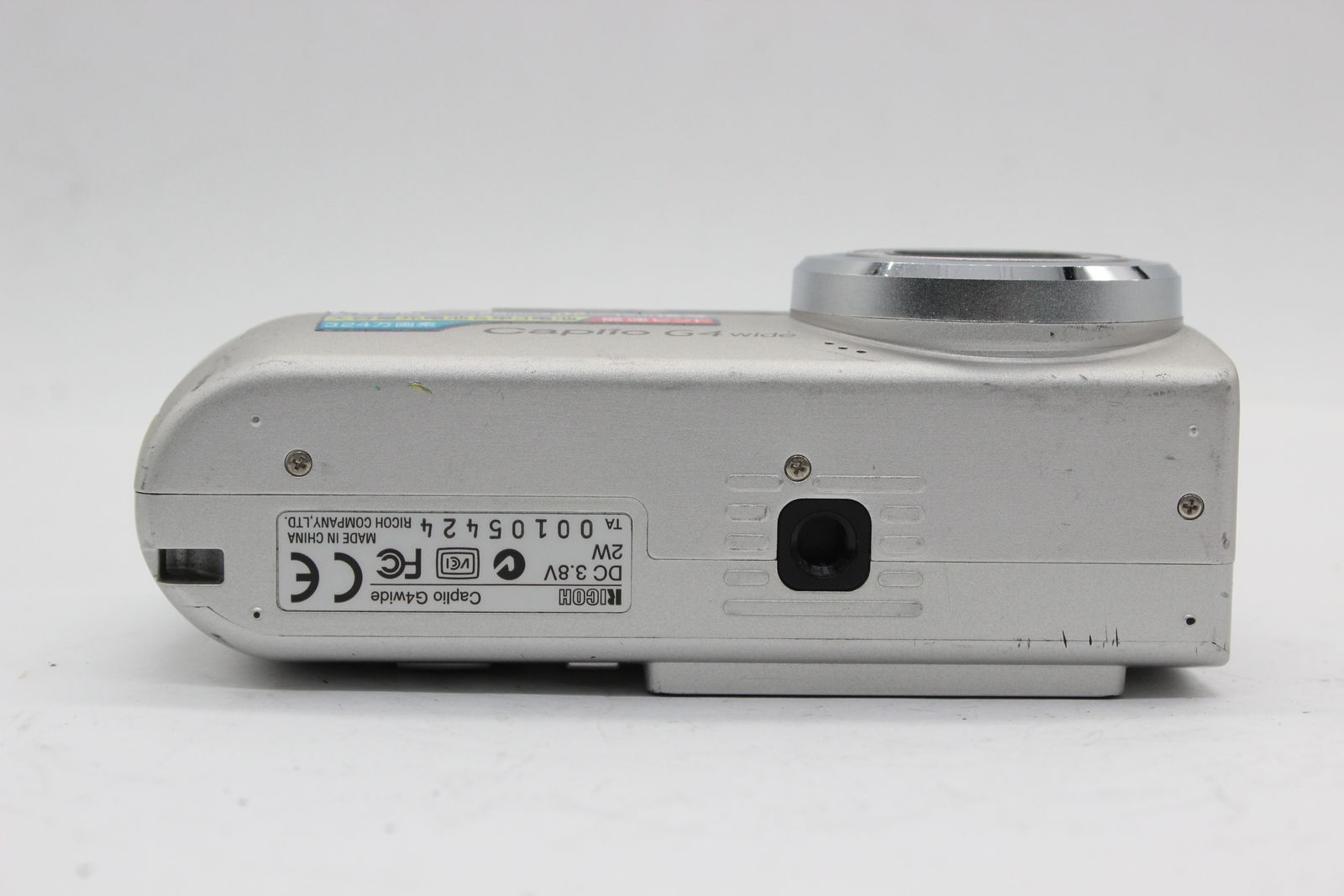 返品保証】 【便利な単三電池で使用可】リコー Ricoh Caplio G4 Wide