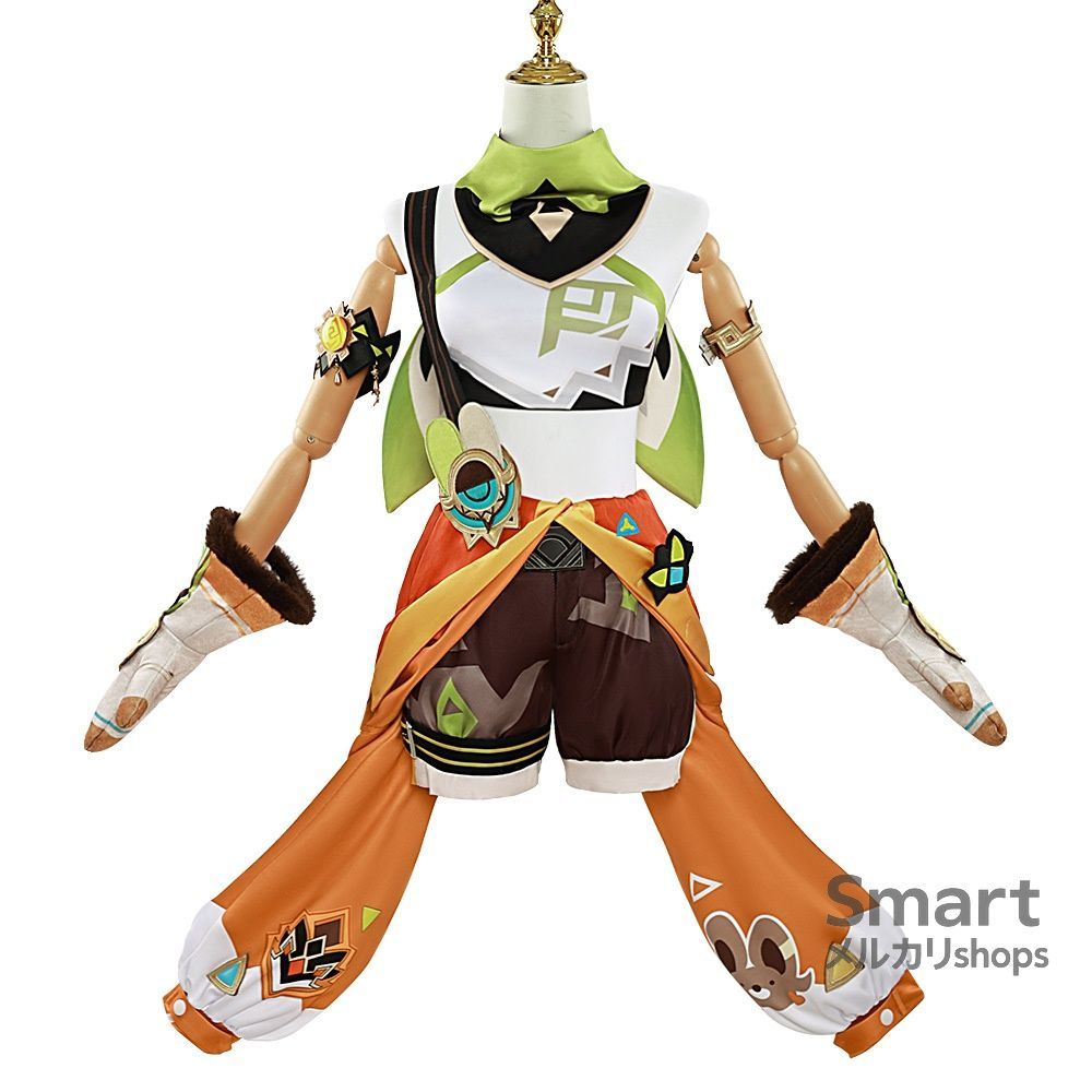 大好き コスプレ 衣装 原神 カジナ 納塔 鼠妹風 フルセット レディース アニメ ゲーム キャラクター 仮装 M250913-1 可 ジャズマスター