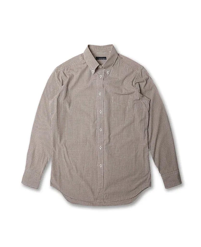 伊勢丹メンズ Isetan Men s ブラウン CHECK ボタンダウン シャツ
