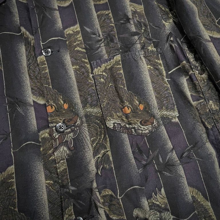 超希少 定価34,560円 ブルーナボイン タケトラジャンシャツ サイズ3 超希少 定価34,560円 ブルーナボイン タケトラジャンシャツ