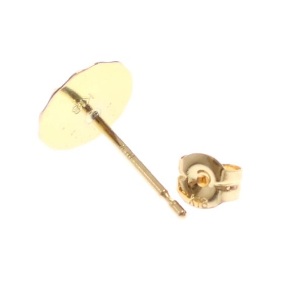 TADY & KING タディアンドキング k18 チビメタルピアス ローズ