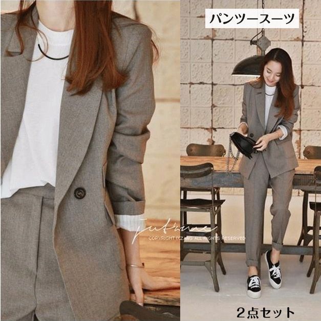 レディース スーツ パンツスーツ ママスーツ 卒業式 入学式 卒園式 入園式 40代 母 セットアップ おしゃれ