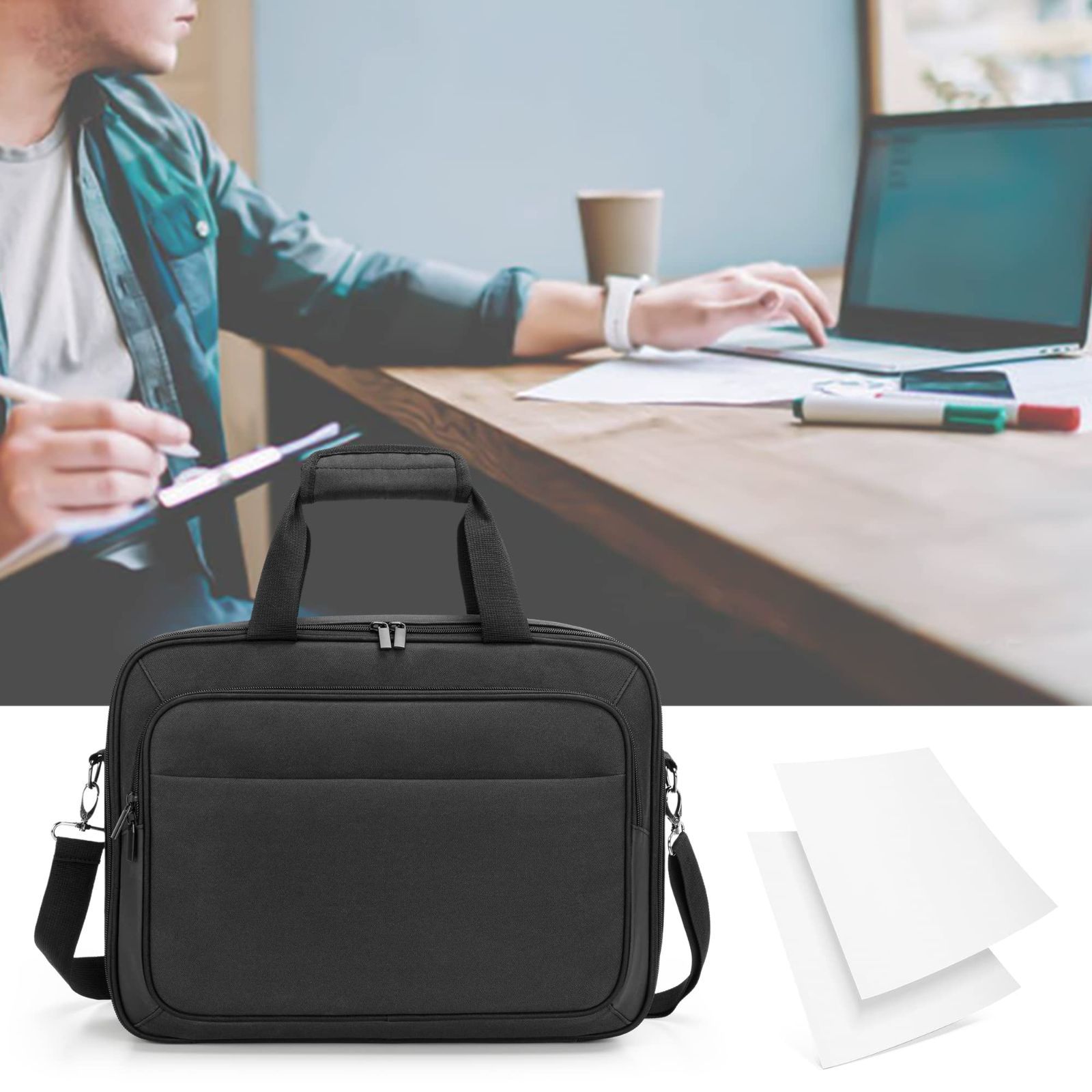 【数量限定】モバイルプリンター ケース SAMDEW HP Tango/Tango X/HP Officejet 250/200に適合して プリンター収納ケース 大容量 インクジェットプリンターバッグ ケース SAMDEW HP 数量限定プリンター収納ケース 文房具・事務用品 AiO]
