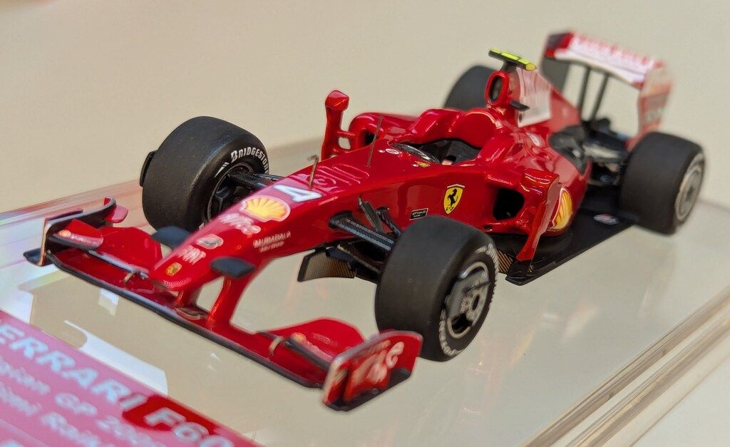 TAMEO 1/43 FERRARI F60 BELGIAN GP 2009 WINNER KIMI RAIKKONEN