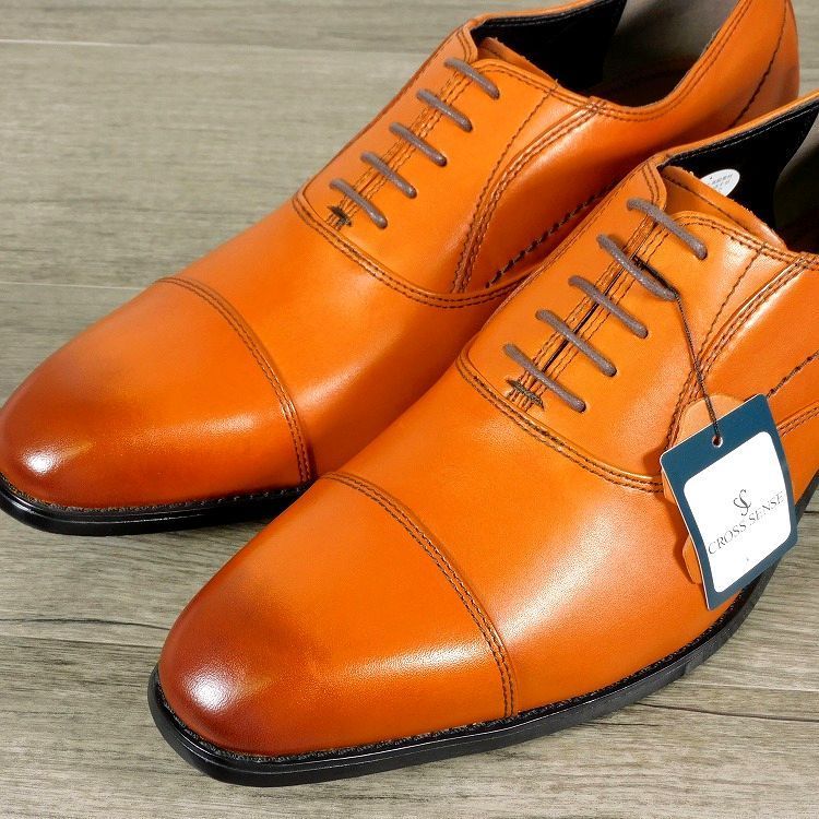 CROSS SENSE クロスセンス 16500円 マドラス ビジネスシューズ 本革 内羽根ストレートチップ ダークブラウン 26.5㎝３E/CS9007-169 CROSS SENSE クロスセンス 16500円 マドラス ビジネスシューズ 本革 内