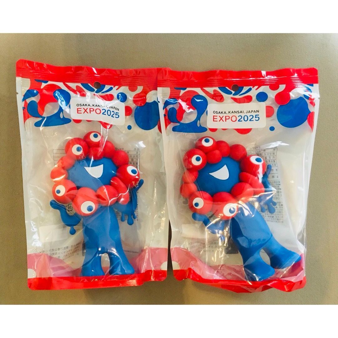 EXPO2025 関西万博ミャクミャク　シリコンポーチ　キャンディポーチ　2個 EXPO2025 ミャクミャク シリコンポーチ キャンディ 関西万博 2個
