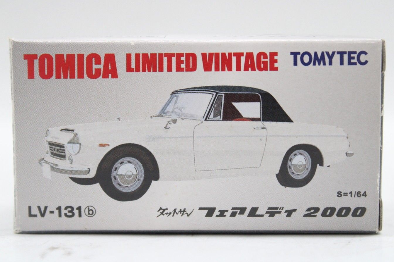 トミカリミテッド ダットサン フェアレディ 2000 ヴィンテージ ネオ LV-131a ダットサン フェアレディ2000(赤) | 製品をさがす