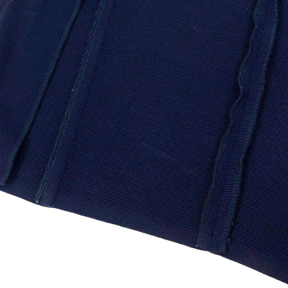 Y【YVES SAINT LAURENT】ニット ロング ワンピース Mサイズ ウール/毛