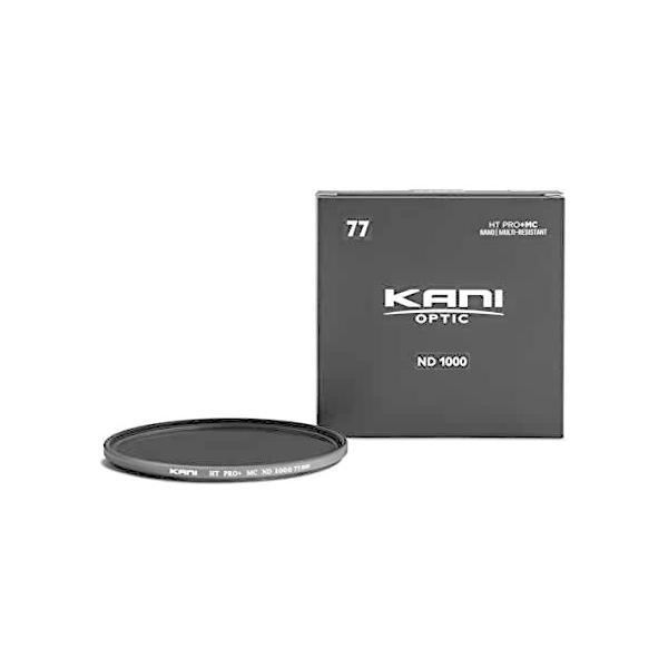 KANIレンズフィルター NDフィルター 減光フィルター 丸型 ND1000 77mm 77mm