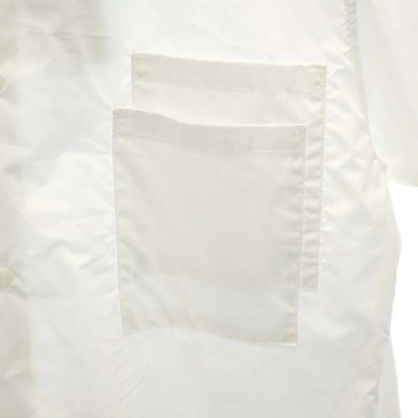 新品 バースト222 20ss プリント 長袖 シャツ 2 ホワイト vast222