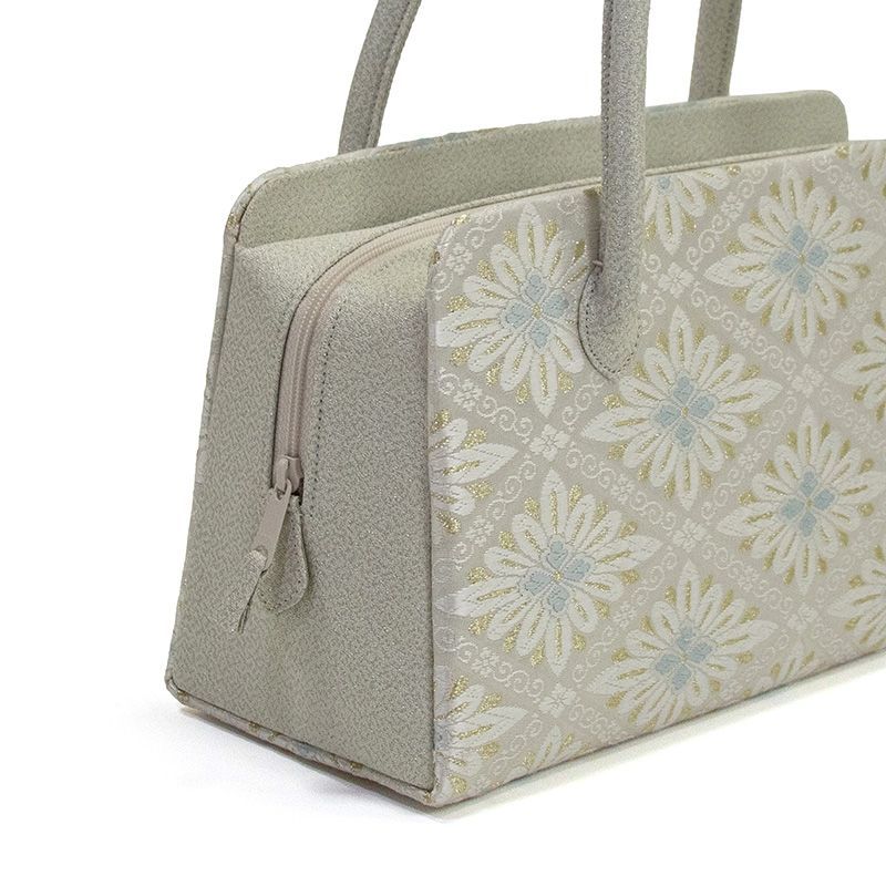 正絹西陣帯地利休バッグ【ms1017】 - メルカリ