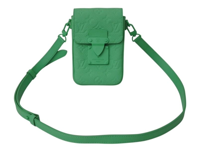 LOUIS VUITTON ルイヴィトン Sロック ヴェルティカル ウエアラブル ウォレット ショルダーバッグ M81525 ヴァージルアブロー 4b003031