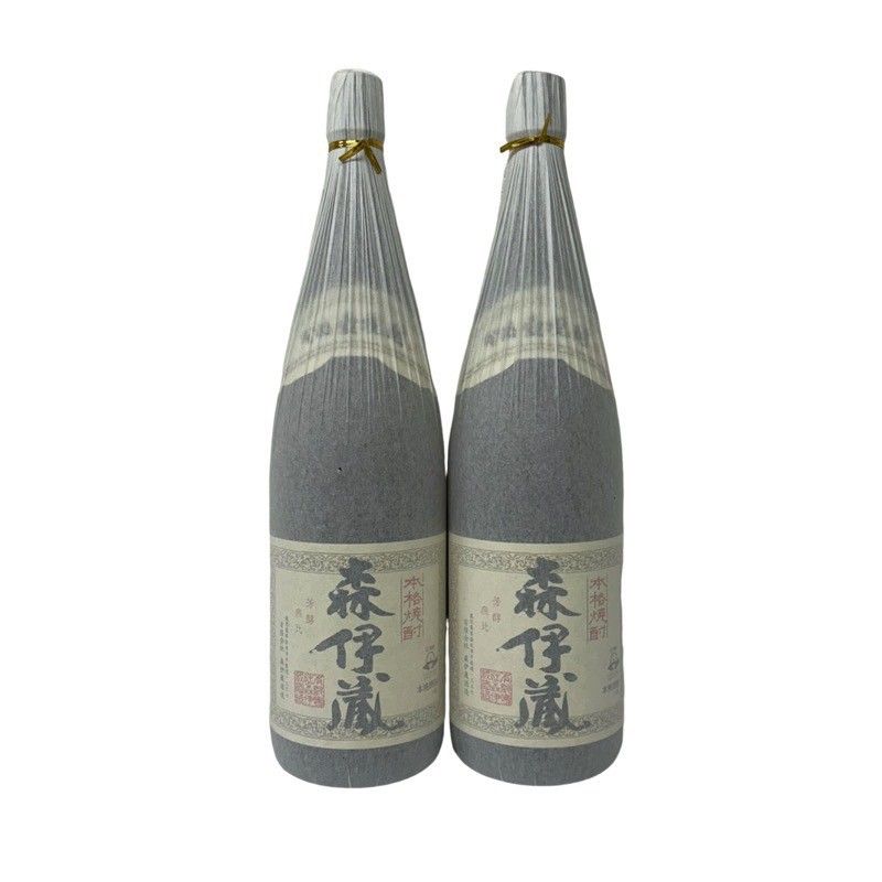 焼酎 まとめ2本 森伊蔵 1800ml 25度 森伊蔵酒造 未開栓品 42504K205