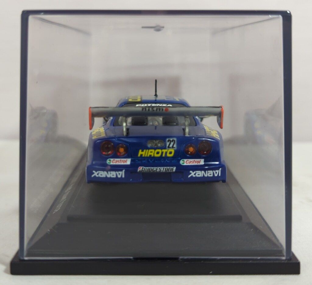 ヒロダービー エムエムピー 1/43 EBBRO Racing XANAVI HIROTO GT-R JGTC 2001