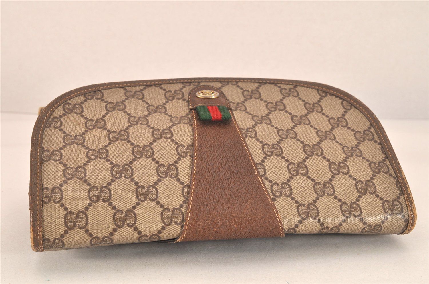 グッチ　クラッチバッグ　ブラウン　シェリーライン 楽天市場】GUCCI グッチ オールドグッチ クラッチバッグ