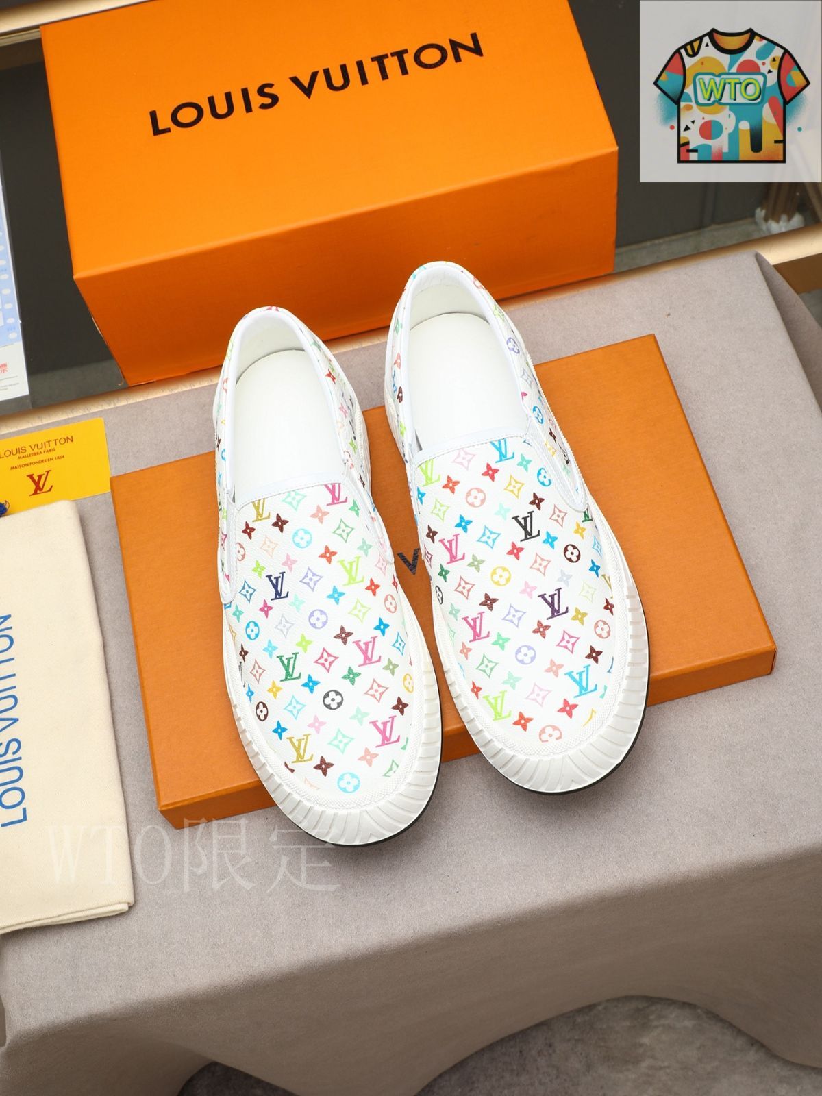 LOUISVUITTON　ルイ・ヴィトン　新品同様　ミユール　38 LOUIS VUITTON ルイ・ヴィトン メンズ カジュアル シューズ06