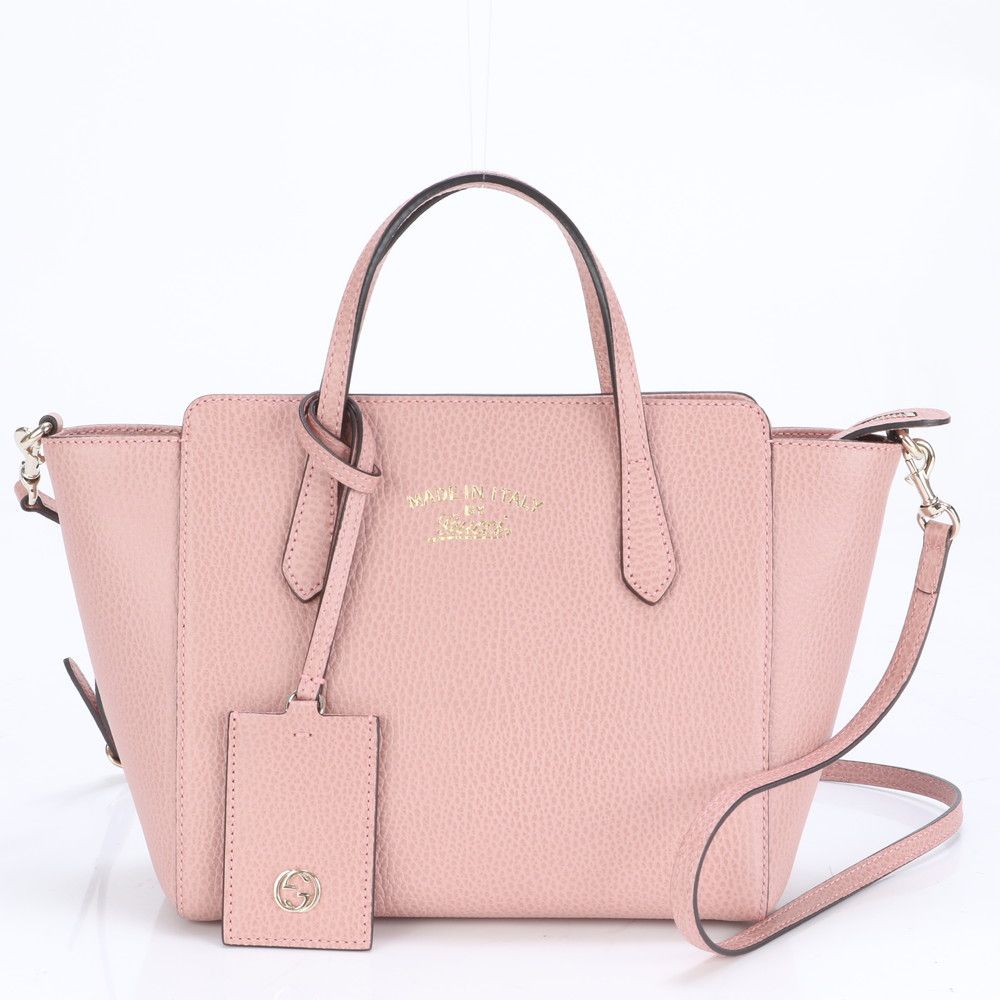 極美品 グッチ スウィング 368827 レザー 2WAY ショルダーバッグ