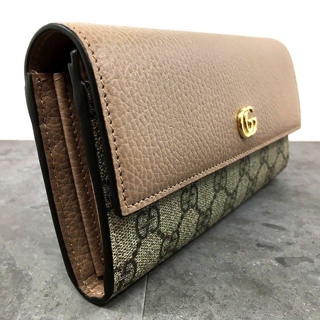 309 送料込み！ 未使用品 GUCCI 長財布 456116 ベージュ