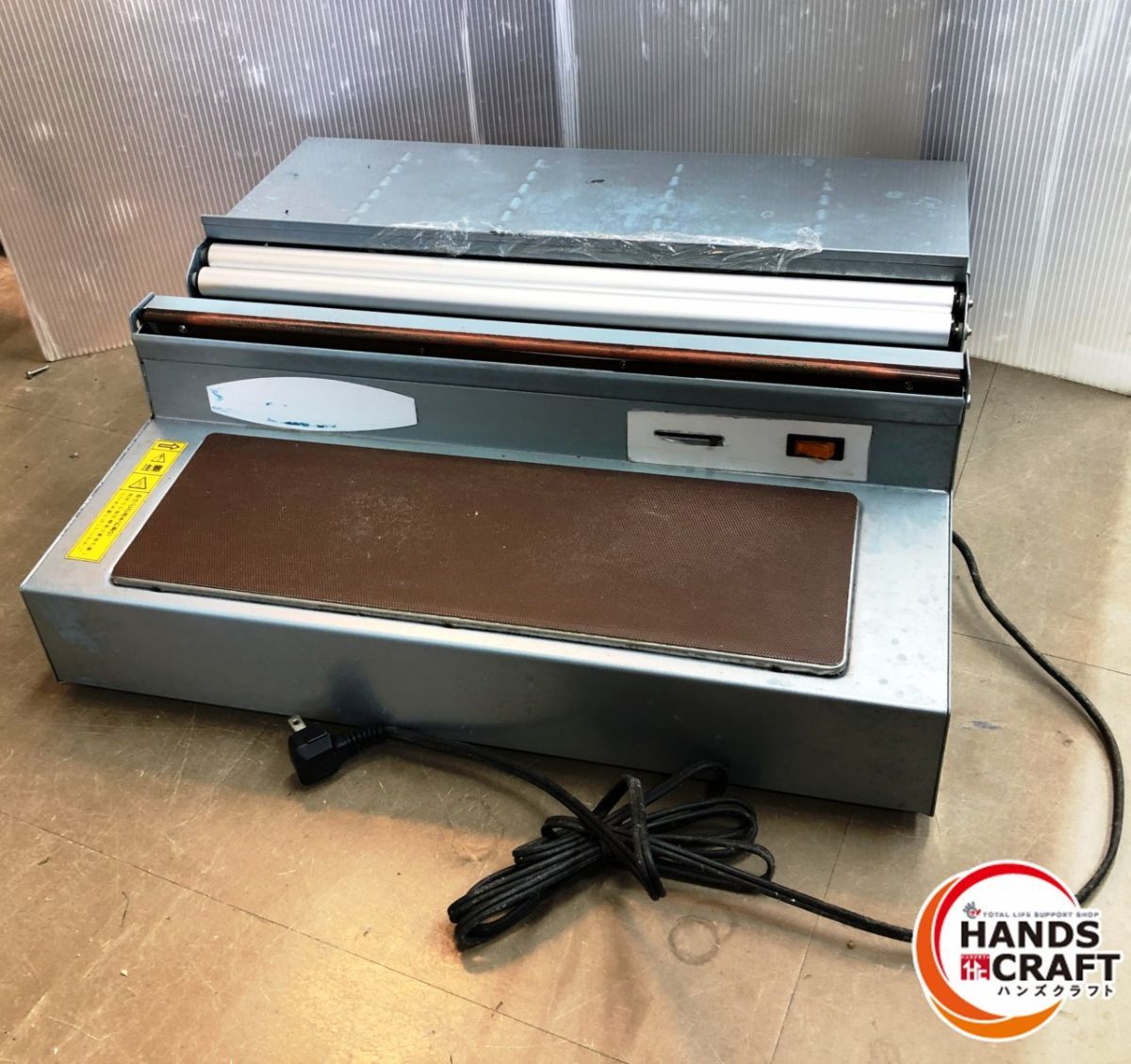 現状品 ピオニーコーポレーション PE-405B型 ピオニーパッカー 簡易包装器 食品包装器 店頭展示