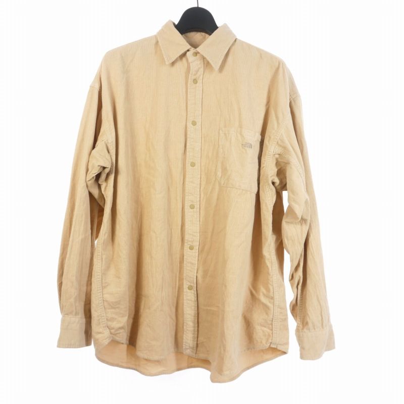 THE NORTH FACE PPL コットン コーデュロイ ビッグ シャツ THE NORTH FACE PPL コットン コーデュロイ ビッグ シャツ