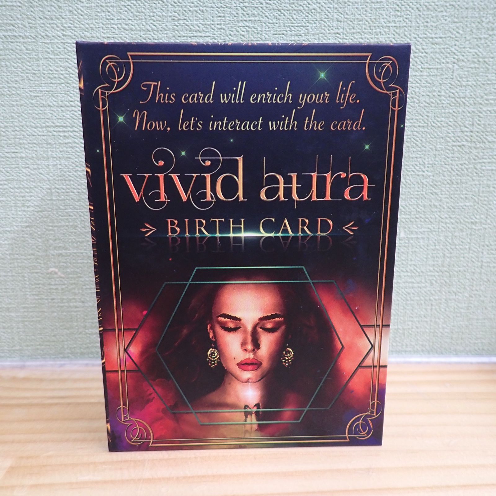 オラクルカード vivid aura BIRTH CARD oracle card初心者にも オラクルカード標準サイズ127×88 [mm] オラクルカード オラクルカード vivid aura BIRTH CARD oracle card