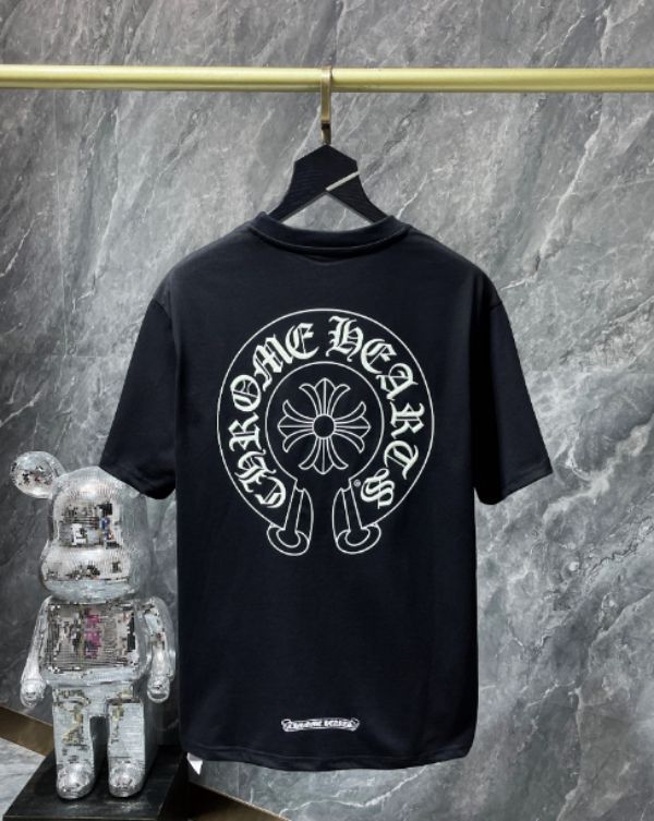 大人気 Chrome Hearts | クロムハーツ 半袖 Ｔシャツ カットソー  ブラック