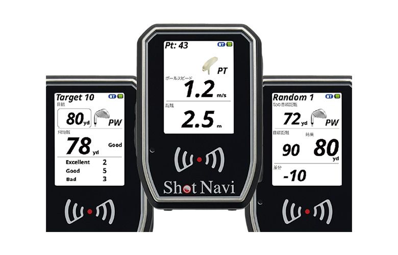 ショットナビ SHOTLYZER ポータブル スイング スピードモニター 計測器 ショットナビ SHOTLYZER ポータブル スイング スピードモニター 計測器