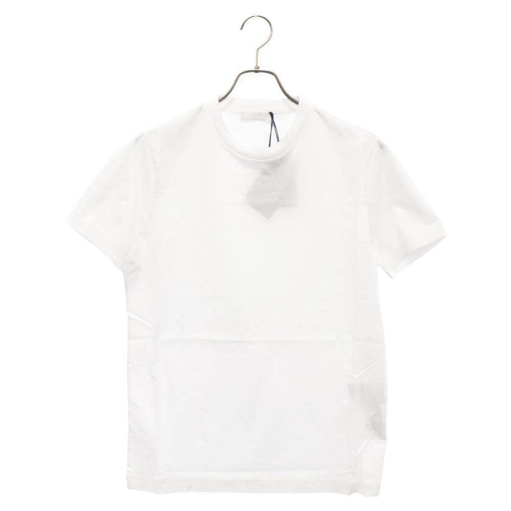 PRADA (プラダ) 22SS JERSEY クルーネック カットソー 半袖Tシャツ ホワイト DNA829