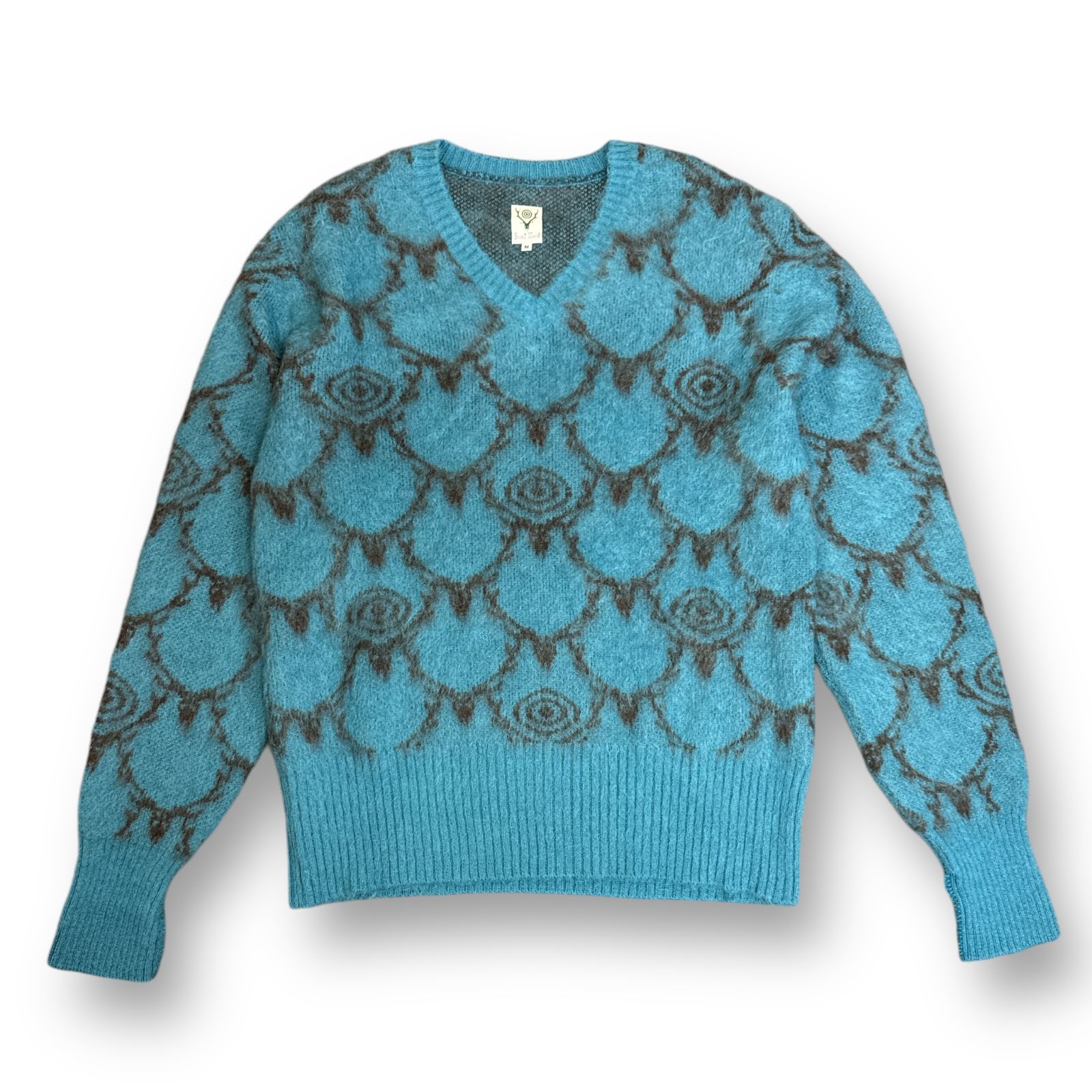 定価34100円 South2West8 23AW Loose Fit V Neck Sweater ルーズ 