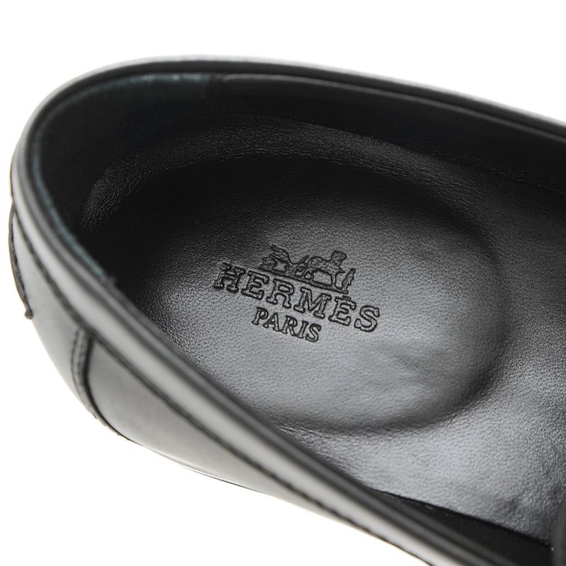 美品 HERMES デスタン モカシン ローファー ケリー金具 レザー 36 HERMES 【新品未使用】エルメス モカシンデスタン ケリー金具
