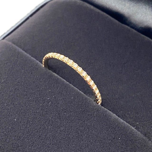 Tiffany & Co. ティファニー メトロ フルエタニティ リング K18PG 